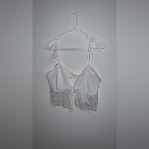 Lace crop top